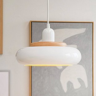 Dyberg Larsen hanglamp Planet Mini, wit, Ø 27 cm, metaal
