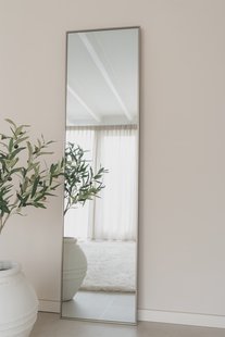 Rechthoekige spiegel 180x40cm - Greige