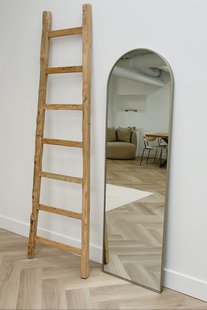 Boogspiegel 150x45 cm - Greige