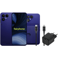 Fairphone 6+ 256GB Blauw 5G + Compleet Accessoirepakket