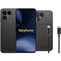 Fairphone 6+ 256GB Zwart 5G + Basis Accessoirepakket