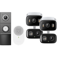 TP-Link Tapo C246D Duo Pack + D235 Smart Battery & Wired Doorbell