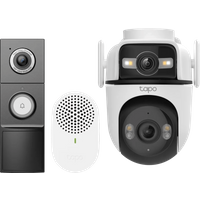 TP-Link Tapo C545D + D235 Smart Battery & Wired Doorbell