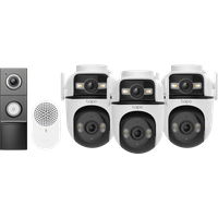TP-Link Tapo C545D 3-Pack + D235 Smart Battery & Wired Doorbell