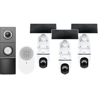 TP-Link Tapo C610 Solar Kit 3-Pack + D235 Smart Battery & Wired Doorbell