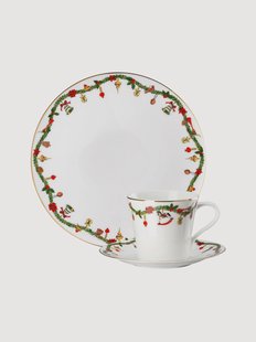 Kerstserviesset Nora, 3-delig