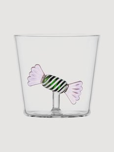 Handgemaakte tumbler Sweet and Candy van borosilicaatglas