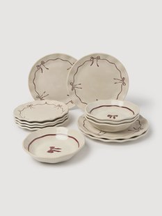 Serviesset Loops, 4 personen, 12-delig