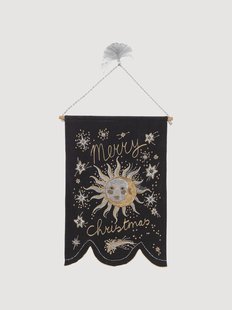 Handgemaakt kerst wandobject Celestial