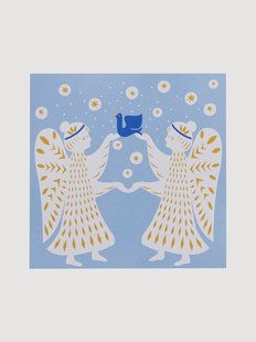 Kerstservetten Angel, 50-delig