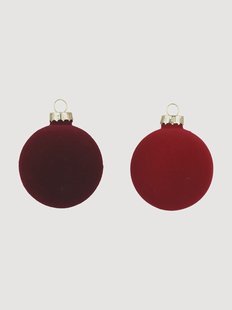 Kerstballen Decoris, 6-delig