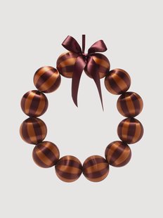 Kerstkrans Baubles, in verschillende formaten