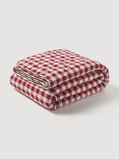 Omkeerbare gewatteerde bedsprei Camellia, in verschillende formaten