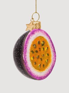 Mondgeblazen kerstornament Passion Fruit