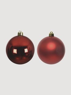 Kerstballen Decoris, set van 6