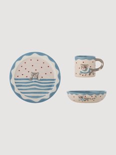Handbeschilderde kinderset Millie, 3-delig