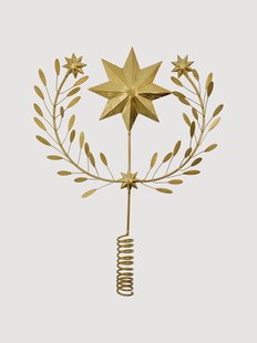 Handgemaakte kerstboomtopper Clip