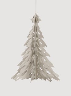 Kerstornamenten Pinetree, 2-delig