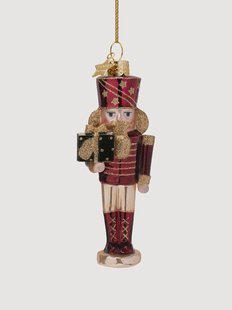 Mondgeblazen kerstornament Notenkraker