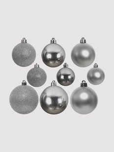 Kerstballen Winter Sparkle (set van 30)