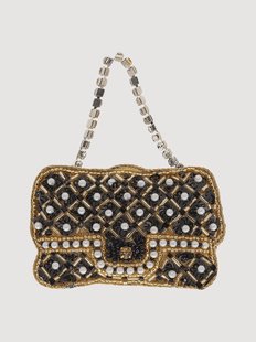Handgemaakt kerstornament Designer Bag
