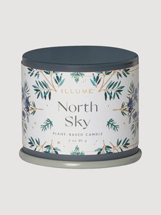 Geurkaars North Sky (citrusvruchten, zwarte bes, ebbenhout)