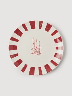 Designer kerstserveerplateau Clarette van Agathe Marty
