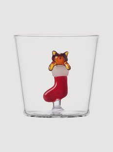 Handgemaakt glas Tabby-kat van borosilicaatglas