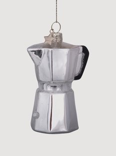 Mondgeblazen kerstornament Coffee Maker