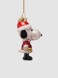 Mondgeblazen kerstornament Snoopy Peanuts