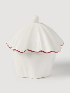 Kerstopslagpot Moni, H 18 cm
