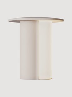 Dimbare LED tafellamp Asym, draagbaar