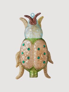 Handgemaakt kerstornament Scarab