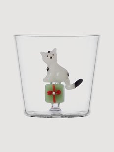 Handgemaakt glas Tabby Cat van borosilicaatglas