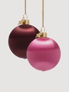Kerstballen Glam, 4-delig
