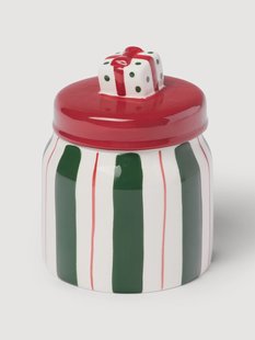 Kerstopslagpot Mimou, H 13 cm