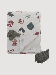 Plaid Yule met franjes