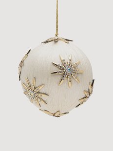Handgemaakte kerstbal Starry Night