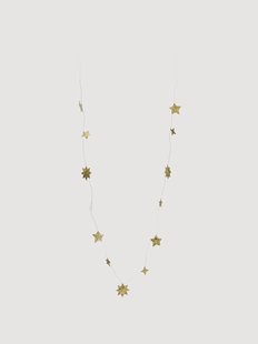 Handgemaakte kerstguirlande Stars