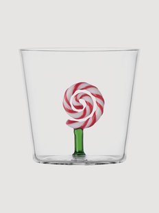 Handgemaakte tumbler Sweet and Candy van borosilicaatglas