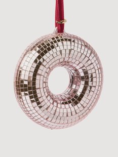 Kerstornament Disco Donut