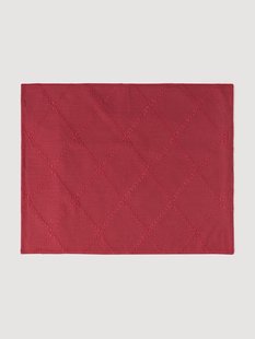 Geborduurde kerst placemats Hedda, 2-delig