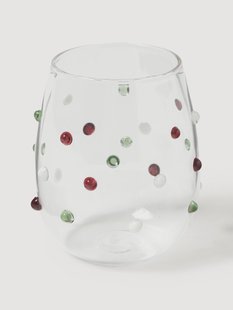 Mondgeblazen borosilicaatglazen Perli, 4-delig