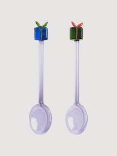 Handgemaakte lepelset Gift, 2-delig