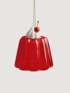 Kerstornament Pudding