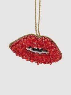Handgemaakt kerstornament Pout