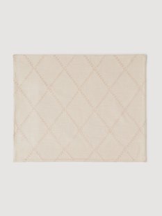 Geborduurde kerst placemats Hedda, 2-delig