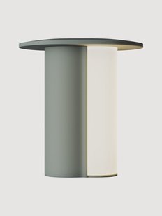 Dimbare LED tafellamp Asym, draagbaar