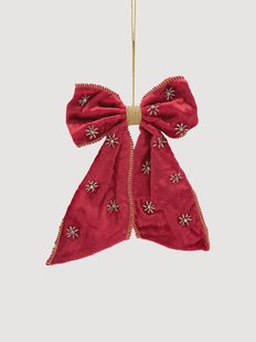 Handgemaakt kerstornament Luxe Bow