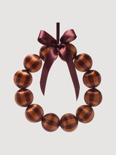 Kerstkrans Baubles, in verschillende formaten
